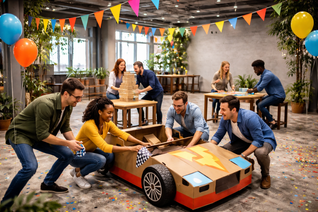 Animation entreprise 50 idées